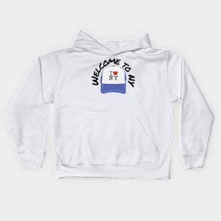 Welcome to NY Kids Hoodie